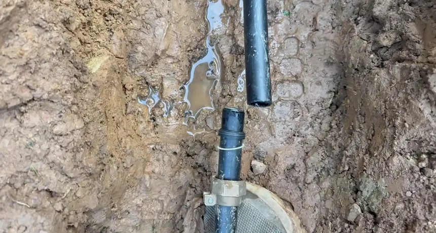 Sky, pipe, or whose? Answer both before anyone digs.